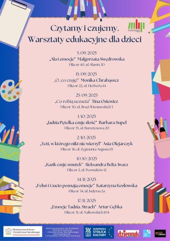 Emocje na pierwszym planie – ruszyły warsztaty „Czytamy i czujemy”!