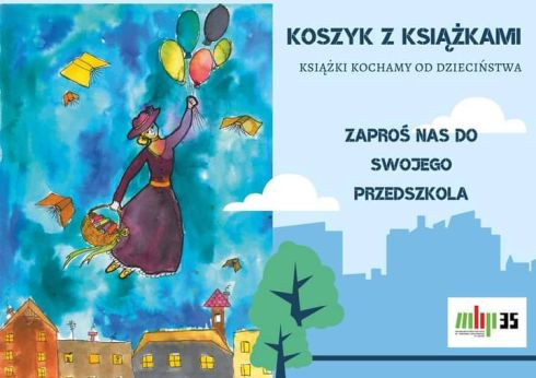 "Koszyk z książkami" - bibliotekarki z wizytą w przedszkolu