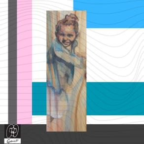 fragment plakatu z obrazem dziecka