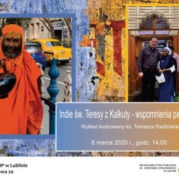 plakat do spotkania o Indiach