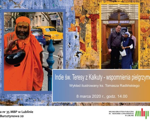 plakat do spotkania o Indiach
