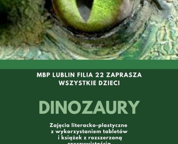 plakat dinozaury