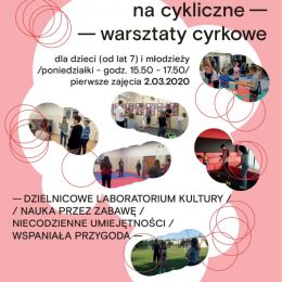 plakat na warstaty cyrkowe