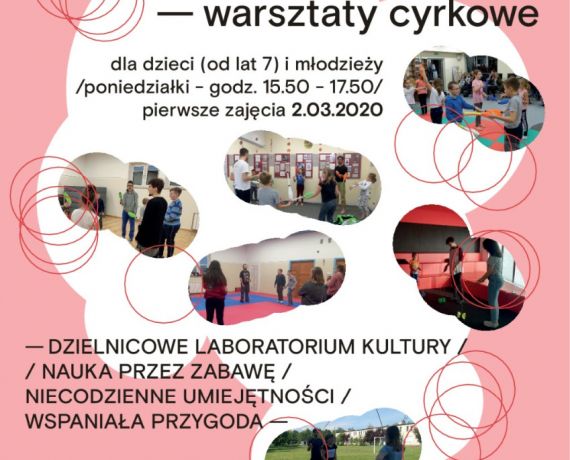 plakat na warstaty cyrkowe