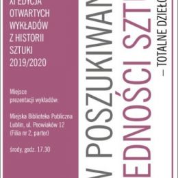 Plakat do wykładów otwartych z historii sztuki