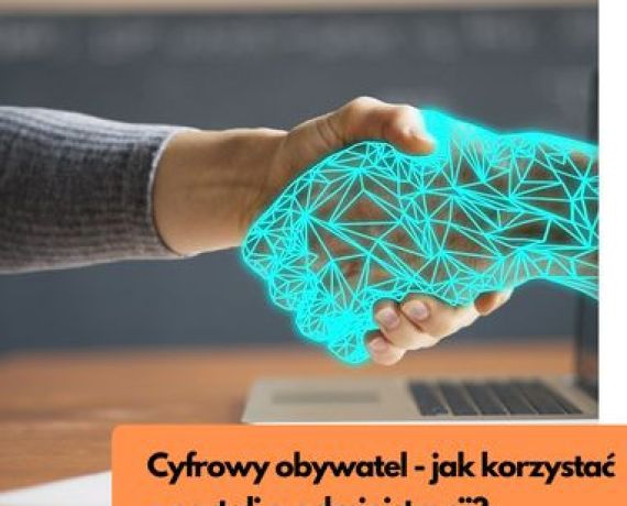 Cyfrowy obywatel - plakat