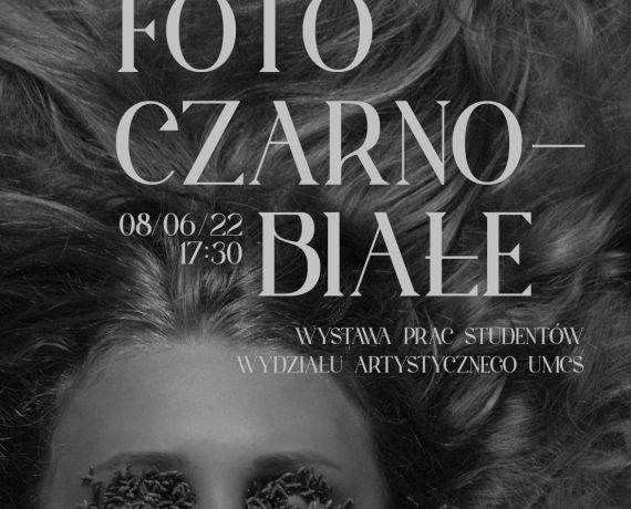 fragment czarnobiałego plakatu