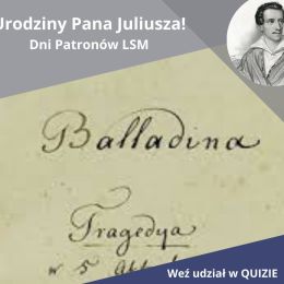 Juliusz Slowacki Dni Patronow LSM II kostka