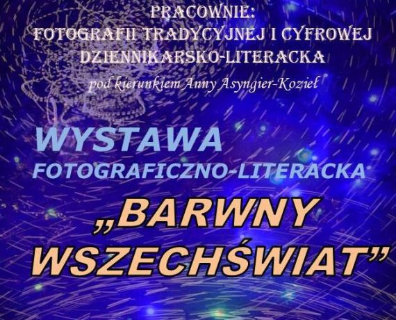 plakat Barwny wszechświat