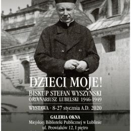 plakat do wystawy Dzieci moje!