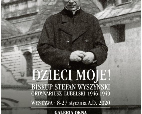 plakat do wystawy Dzieci moje!