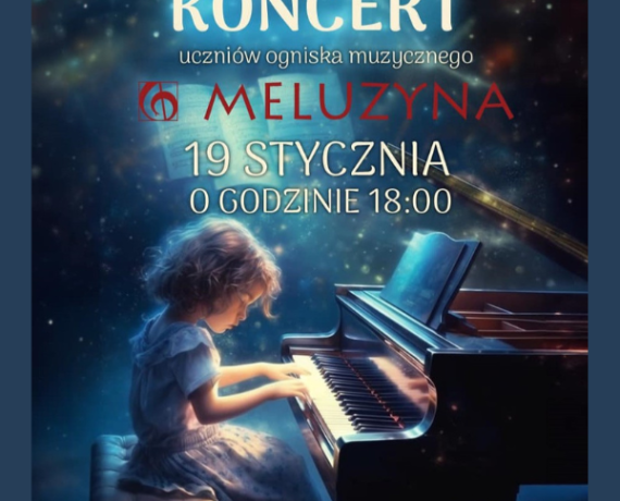 Plakat promujący koncert