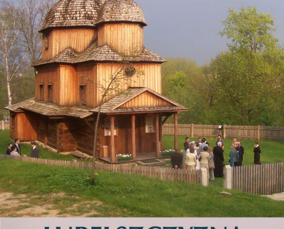 plakat do wystawy Lubelszczyzna. Ścieżki pogranicza.