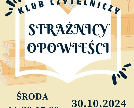 Klub Czytelniczy plakat