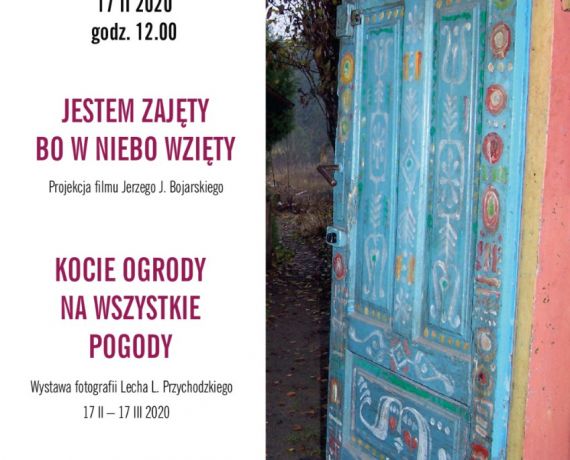 Plakat Wspominamy Andrzeja Kota