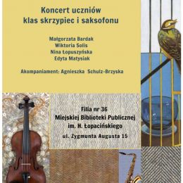 koncert w bibliotece na Felinie