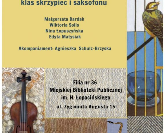koncert w bibliotece na Felinie