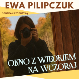 fragment plakatu z okładką ksiażki