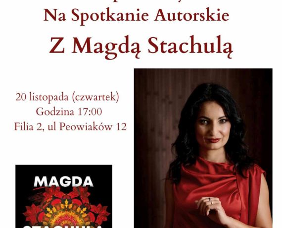 fragment plakatu ze zdjecie Magdy Stachuli